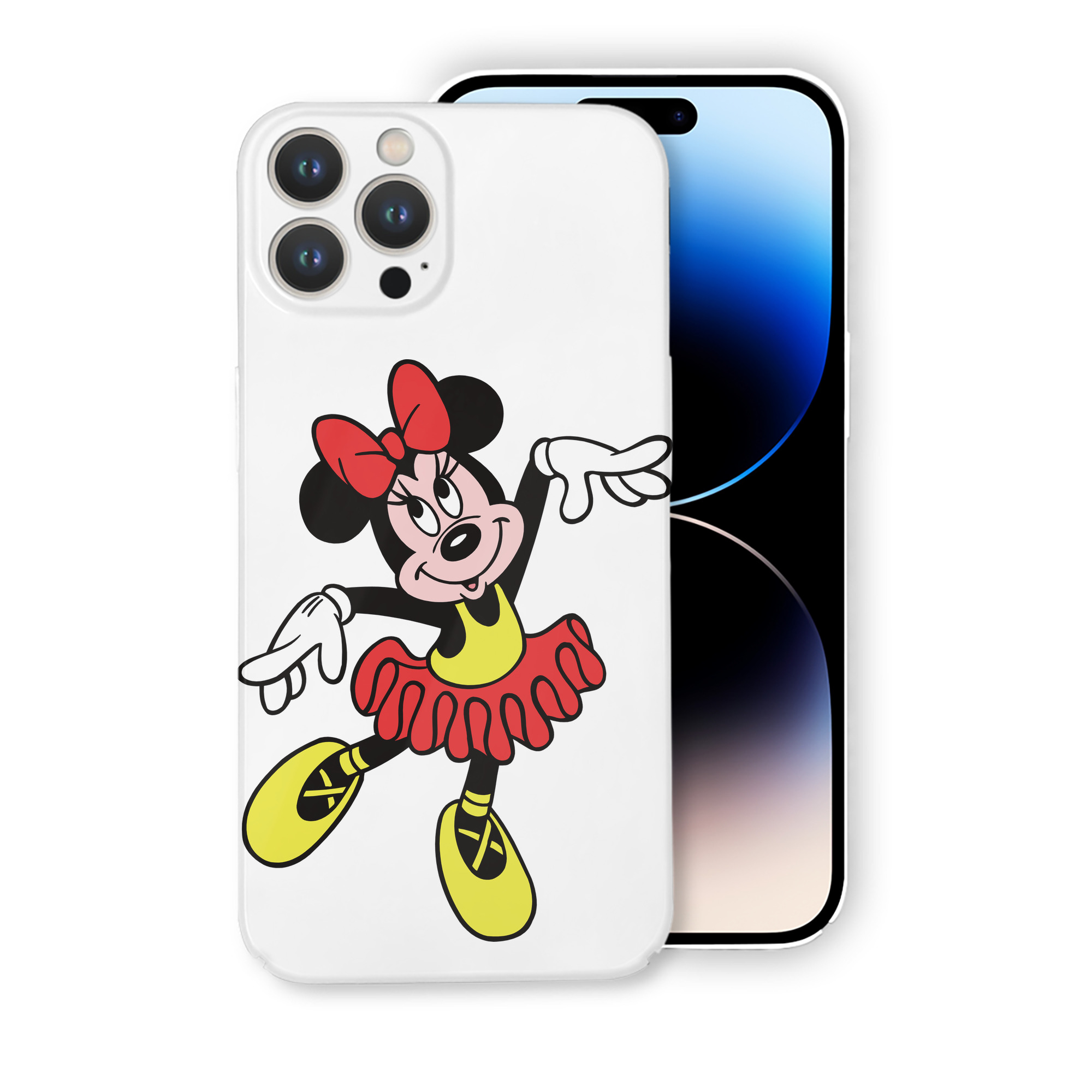 （画像用） ミッキーマウス Mickey Mouse 【iPhone 14シリーズ対応】ハードケース